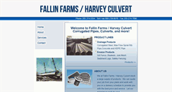 Desktop Screenshot of harveyculvert.com